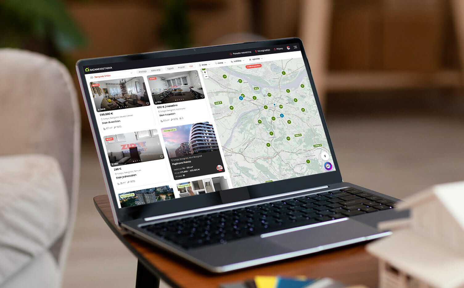 Najveći regionalni portal za nekretnine sada sa interaktivnom kartom